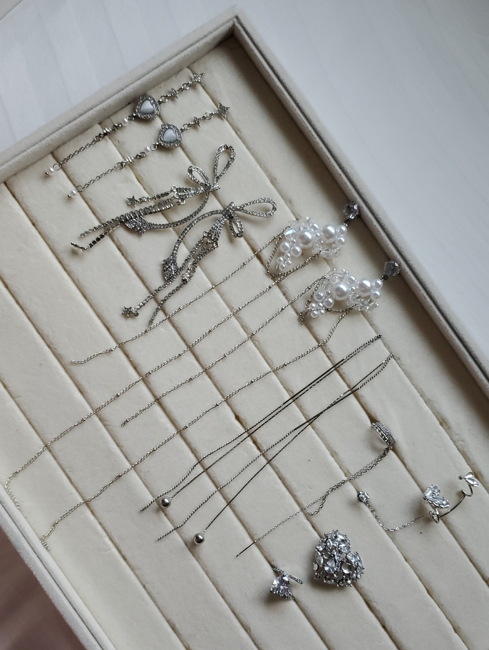 Silver-tone Jewelry Lot